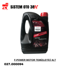 F-POWER MOTOR TEMİZLEYİCİ 4LT |  | KOZMETİK GRUBU