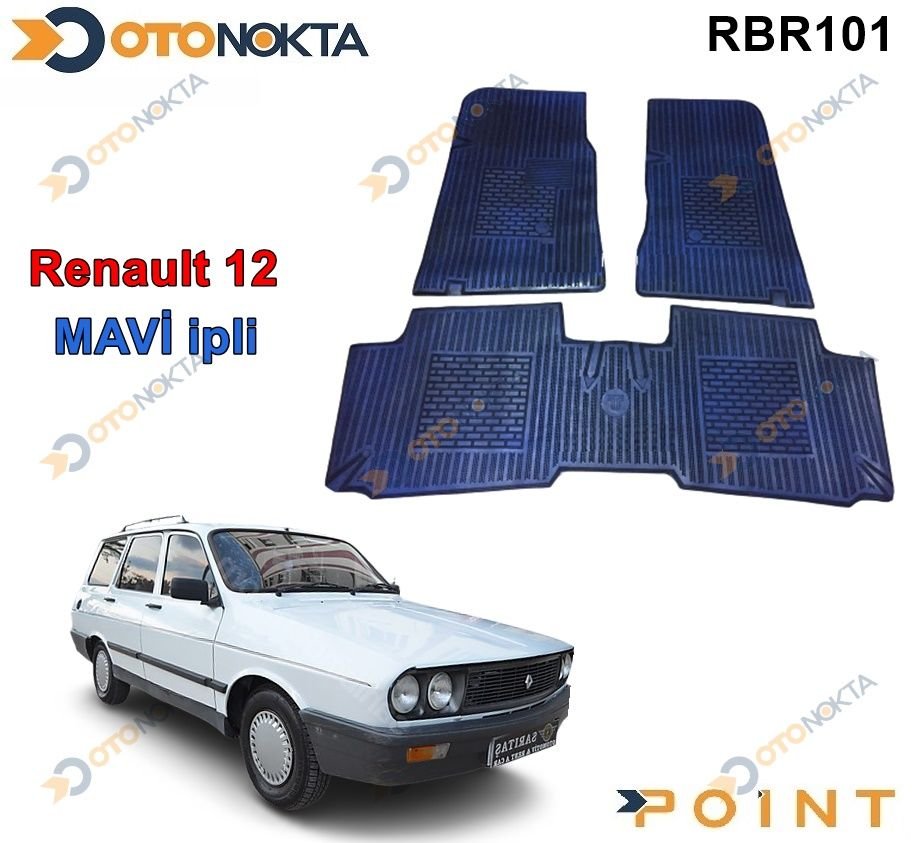 PASPAS DEKORATIF MAVI IPLI  RENAULT 12 TOROS