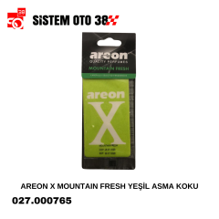 AREON X MOUNTAIN FRESH YEŞİL ASMA KOKU |  | KOZMETİK GRUBU