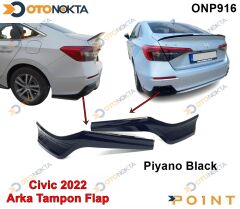 ARKA TAMPON  2 PRC ORJINAL  FLAP SIYAH CIVIC 2022