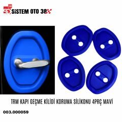 TRM KAPI GEÇME KİLİDİ KORUMA SİLİKONU 4PRÇ MAVİ |  | ARAÇ DIŞI AKSESUARLAR