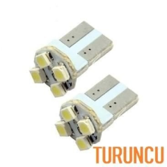 AMPUL (2AD) PARK LEDİ 12V TURUNCU 4 LEDLİ