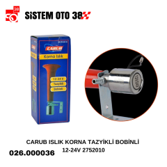 CARUB ISLIK KORNA TAZYİKLİ BOBİNLİ 12-24V 2752010 |  | KORNALAR