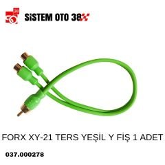 FORX XY-21 TERS YEŞİL Y FİŞ 1 ADET |  | SES MONTAJ EKİPMANLARI