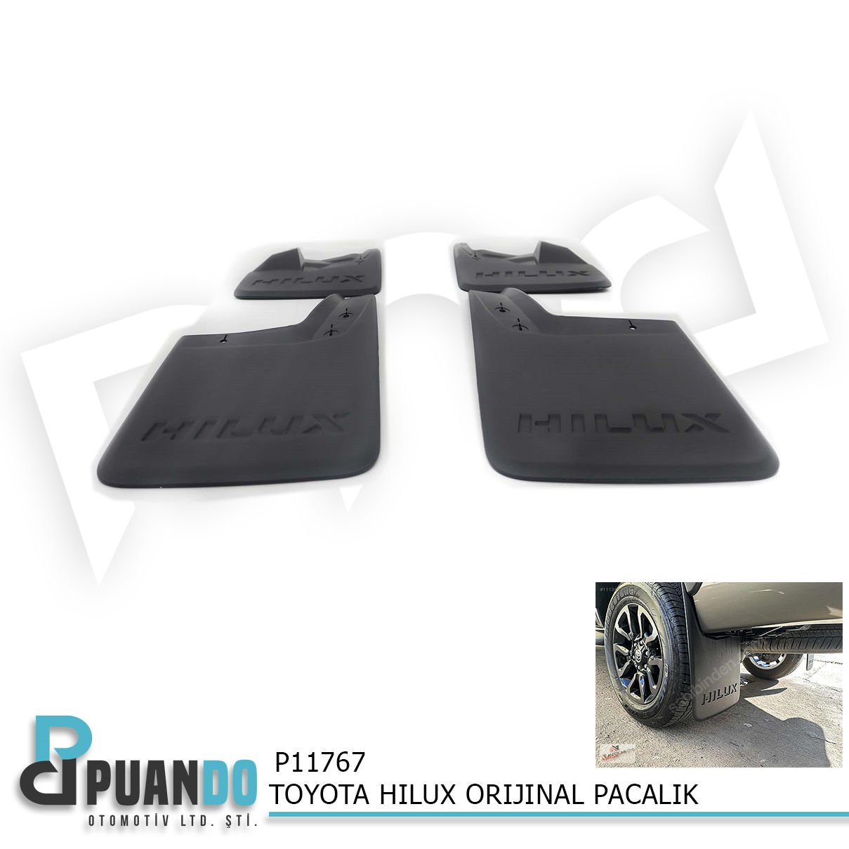 TOYOTA HILUX ORIJINAL PACALIK