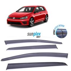 VW GOLF5-GOLF6 2003-2012 MUGEN CAM RÜZGARLIĞI ÖN-ARKA | SUNPLEX