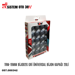 TRM-19MM BİJ002G GRİ ÜNİVERSAL BİJON KAPAĞI 20Lİ |  | MUHTELİF ÜRÜNLER