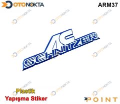 ARMA STICKER YAPISMA AC SCHNITZER MAVI