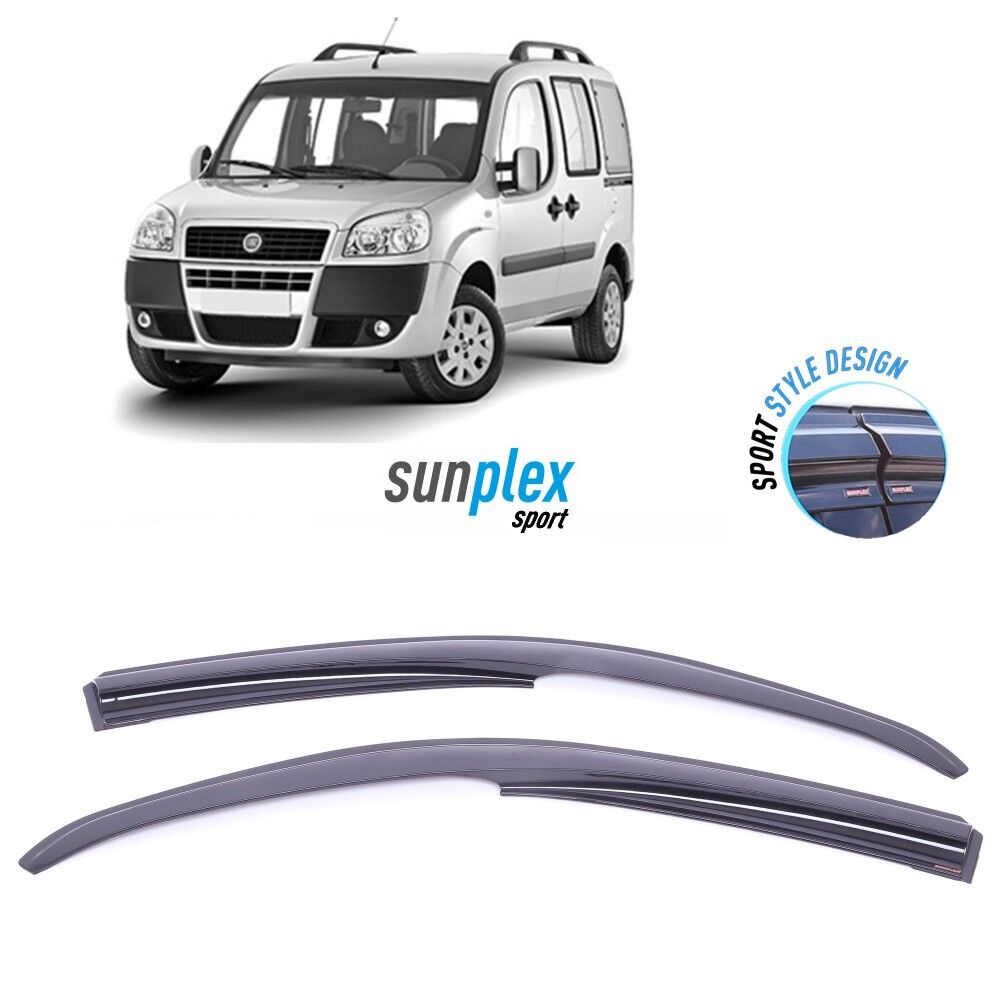 FIAT DOBLO I 2000-2012 MUGEN CAM RÜZGARLIĞI ÖN | SUNPLEX