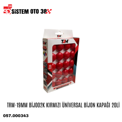 TRM-19MM BİJ002K KIRMIZI ÜNİVERS BİJON KAPAĞI 20Lİ |  | MUHTELİF ÜRÜNLER