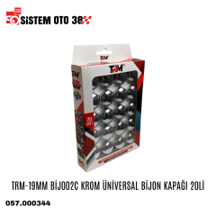TRM-19MM BİJ002C KROM ÜNİVERSAL BİJON KAPAĞI 20Lİ |  | MUHTELİF ÜRÜNLER