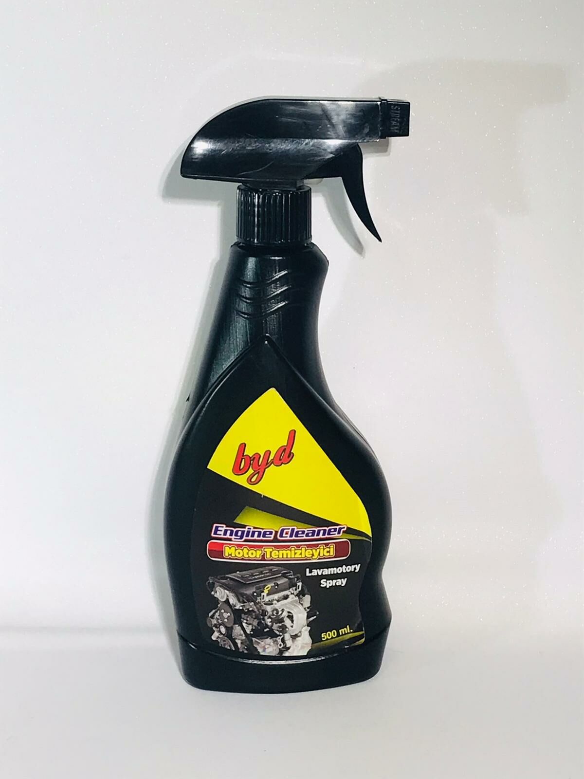 BYD MOTOR TEMİZLEYİCİ SPREY 500 ML |  | KOZMETİK GRUBU
