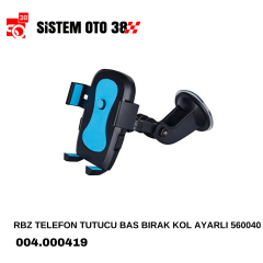 RBZ TELEFON TUTUCU BAS BIRAK KOL AYARLI 560040 |  | ARAÇ İÇİ AKSESUARLAR