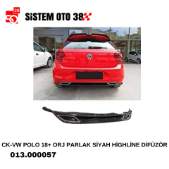 CK-VW POLO 18+ ORJ PARLAK SİYAH HİGHLİNE DİFÜZÖR |  | DİFÜZÖRLER