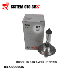 BOSCH H7 FAR AMPÜLÜ 12V55W |  | HALOJEN AMPUL GRUBU