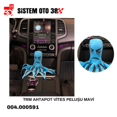 TRM AHTAPOT VİTES PELUŞU MAVİ |  | ARAÇ İÇİ AKSESUARLAR