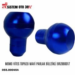 MOMO VİTES TOPUZU MAVİ PARLAK BİLEZİKLİ BRZ880017 |  | TUNING