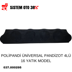 POLİPANDİ ÜNİVERSAL PANDİZOT 4LÜ 16 YATIK MODEL |  | SES MONTAJ EKİPMANLARI