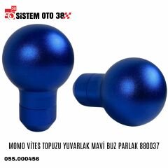 MOMO VİTES TOPUZU YUVARLAK MAVİ BUZ PARLAK 880037 |  | TUNING