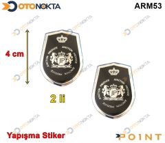 ARMA STICKER YAPISMA TAC SIYAH