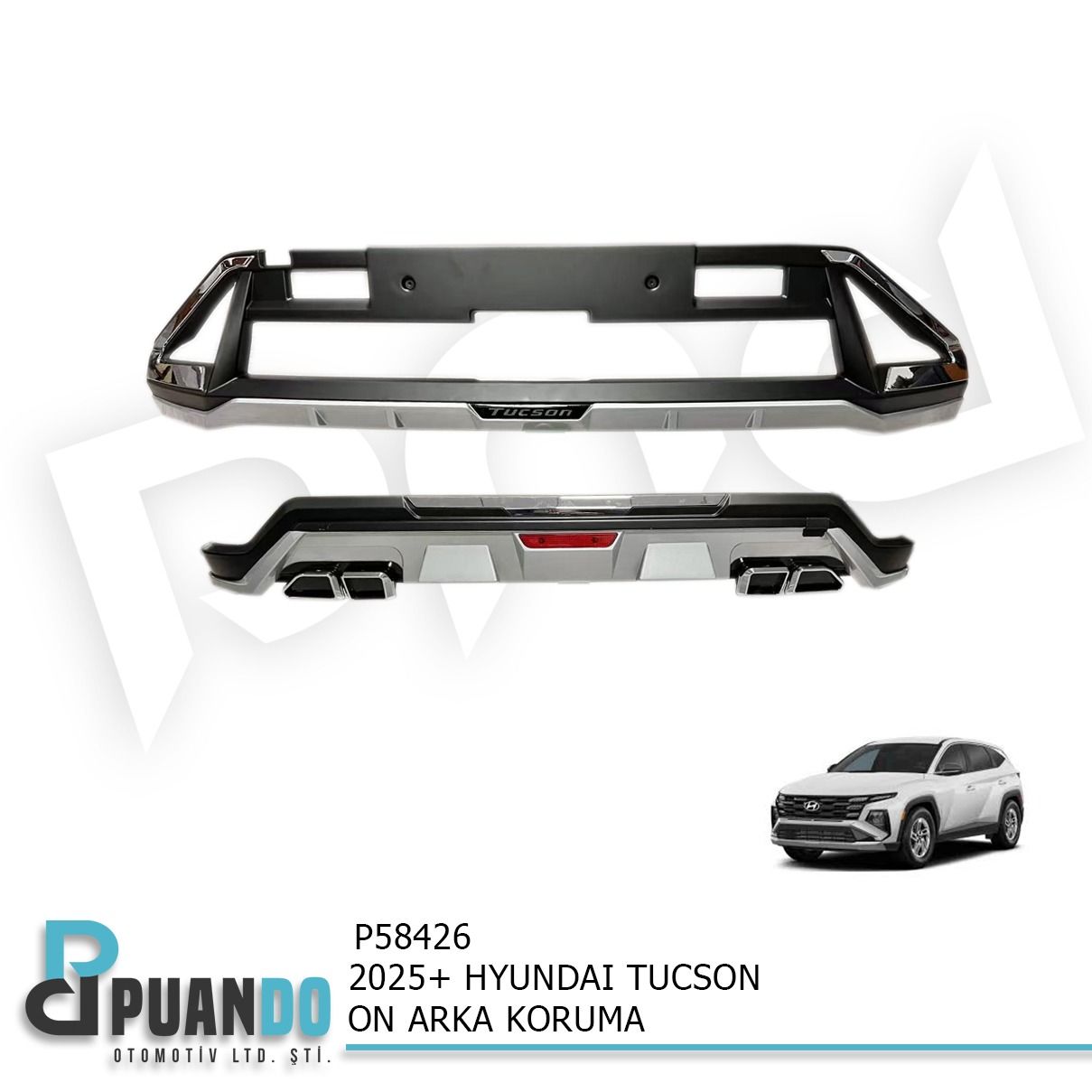 2025+ HYUNDAI TUCSON ON ARKA KORUMA