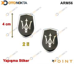 ARMA STICKER YAPISMA MASERATI