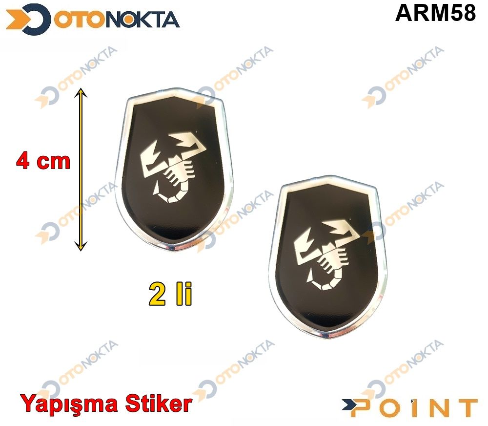 ARMA STICKER YAPISMA AKREP