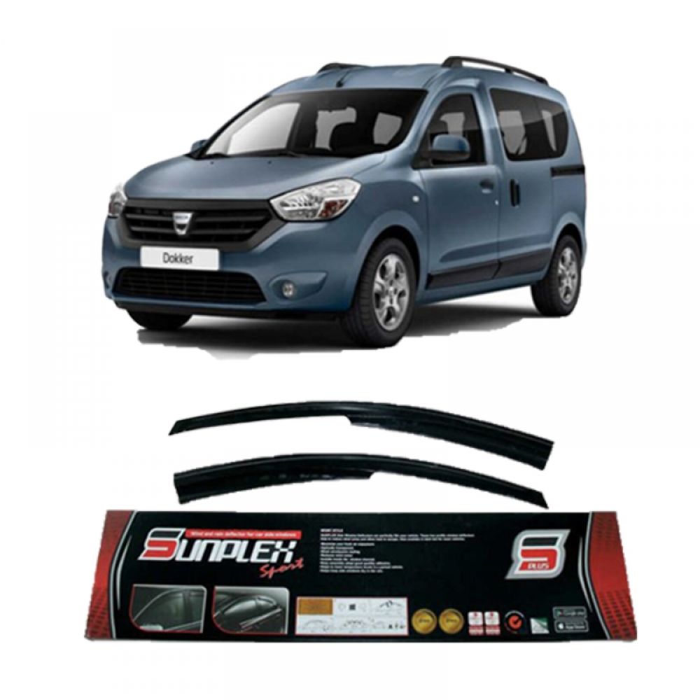DACIA DOKKER13-21  MUGEN SPORT STYLE CAM RÜZGARLIĞI ÖN | SUNPLEX