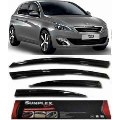 PEUGEOT 307-308 2000--> MUGEN SPORT CAM RÜZGARLIĞI ÖN-ARKA | SUNPLEX
