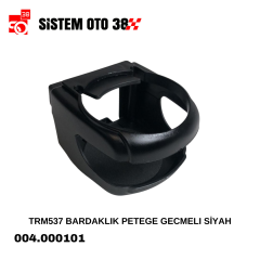 TRM537 BARDAKLIK PETEGE GECMELI SİYAH |  | ARAÇ İÇİ AKSESUARLAR