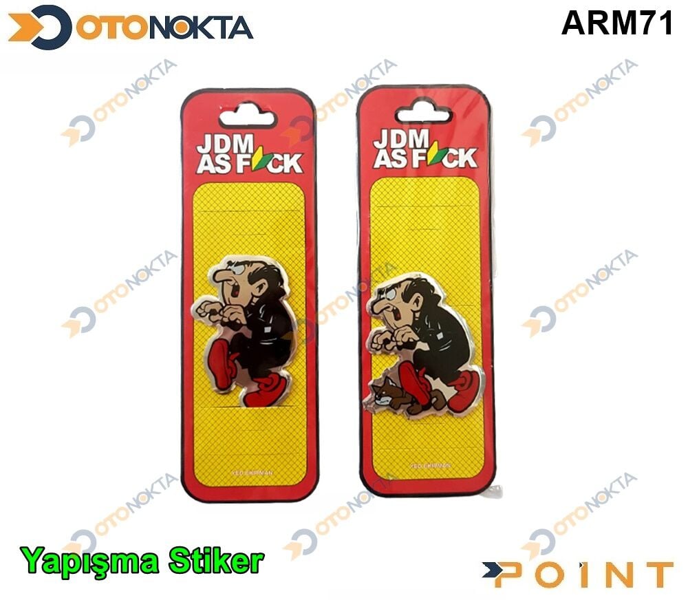ARMA STICKER YAPISMA GARGY KEDILI