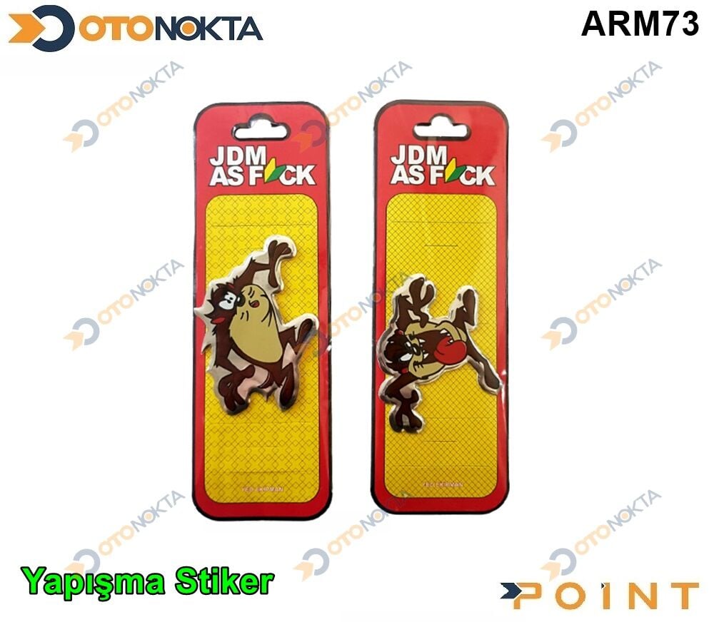ARMA STICKER YAPISMA TAZMANYA CANAVARI