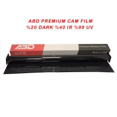 ABD PREMİUM CAM FİLMİ %20 DARK  %40 IR %99 UV 2 PL |  | CAM FİLMLERİ