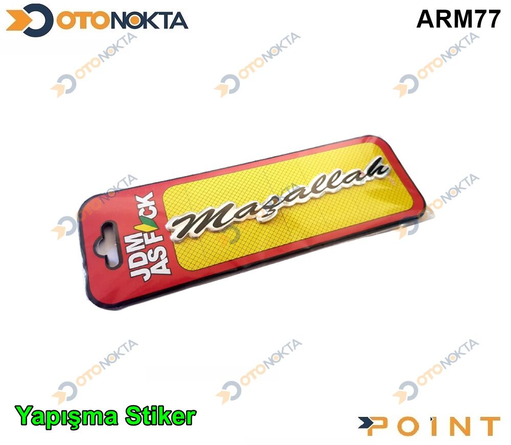 ARMA STICKER YAPISMA MASAALLAH