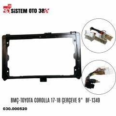 BMÇ-TOYOTA COROLLA 17-18 ÇERÇEVE 9''  BF-1349 |  | MULTİMEDYALAR