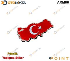 ARMA STICKER TURKIYE HARITA BUYUK