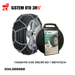 TAKMATİK KAR ZİNCİRİ NO 7 MEFATECH |  | PATİNAJ ZİNCİRLERİ