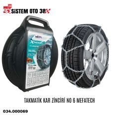 TAKMATİK KAR ZİNCİRİ NO 6 MEFATECH |  | PATİNAJ ZİNCİRLERİ