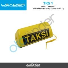 TAKSİ LEVHASI MIKNATISLI SARI CAM TAKSİ YAZILI | KLM