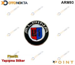 ARMA STICKER ALPINA YUVARLAK