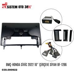 BMÇ-HONDA CİVİC 2022 10'' ÇERÇEVE SİYAH BF-1286 |  | MULTİMEDYALAR