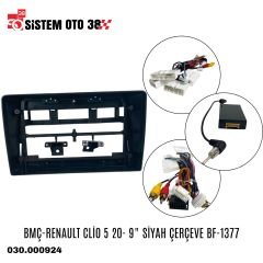BMÇ-RENAULT CLİO 5 20- 9'' SİYAH ÇERÇEVE BF-1377 |  | MULTİMEDYALAR