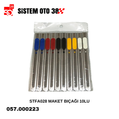 STFA028 MAKET BIÇAĞI 10LU |  | CAM FİLMİ UYG.APARATLARI
