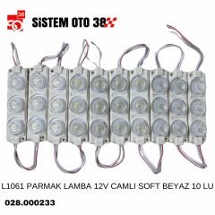 L1061 PARMAK LAMBA 12V CAMLI SOFT BEYAZ 10 LU |  | LED AYDINLATMA GRUBU