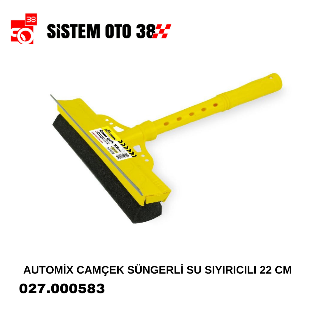 AUTOMİX CAMÇEK SÜNGERLİ SU SIYIRICILI 22 CM |  | KOZMETİK GRUBU