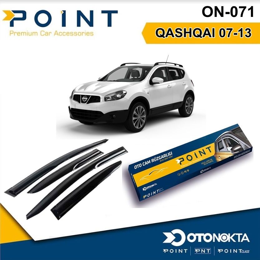 CAM RUZGARLIGI 4 LU NISSAN QASHQAI 2007-2013 ITHAL