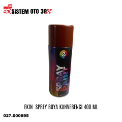 EKİN  SPREY BOYA KAHVERENGİ 400 ML |  | KOZMETİK GRUBU