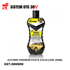 AUTOMİX PREMİUM PASTA KALIN ÇİZİK 200ML |  | KOZMETİK GRUBU