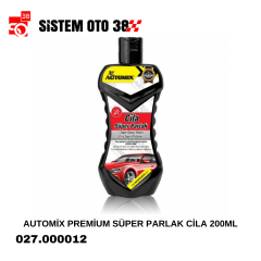 AUTOMİX PREMİUM SÜPER PARLAK CİLA 200ML |  | KOZMETİK GRUBU
