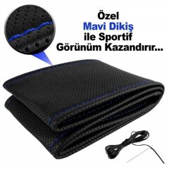 NOKTALI SİYAH MAVİ İP İÇTEN ÖRME D.KILIFI | FOX